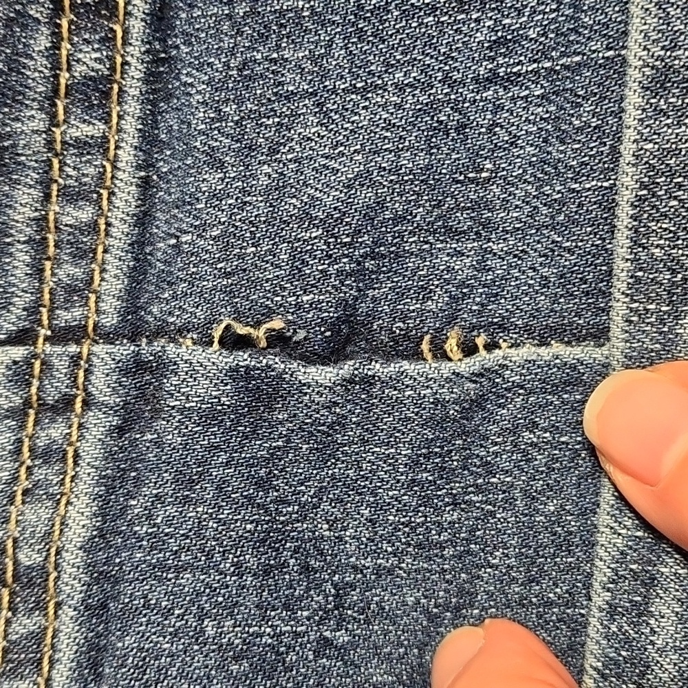 Gap Denim High-rise Wide-leg Crop. 10/30R - Picture 13 of 13